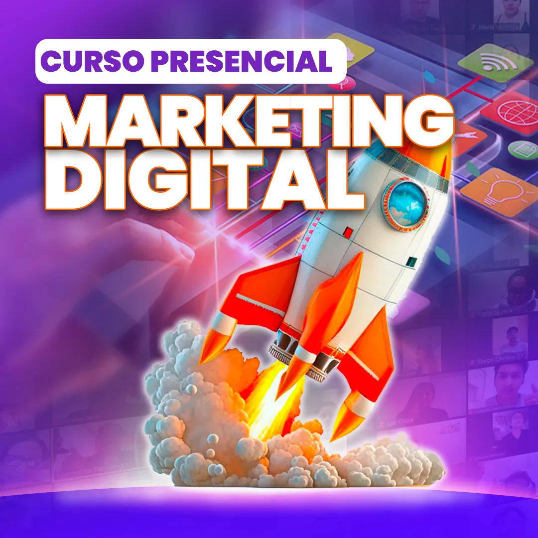 curso presencial de MARKETING DIGITAL